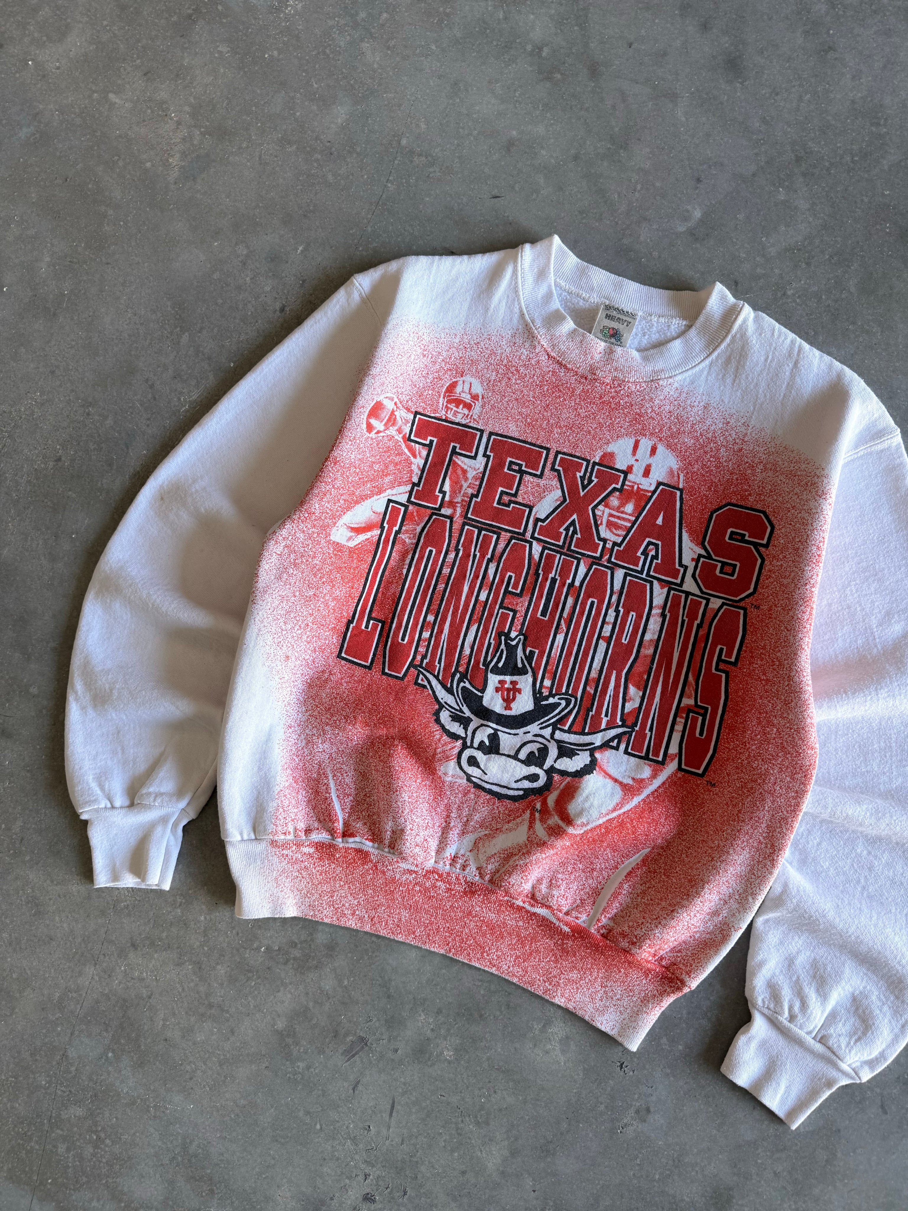 Vintage 1990s Texas Longhorns Airbrush Sweatshirt (M)