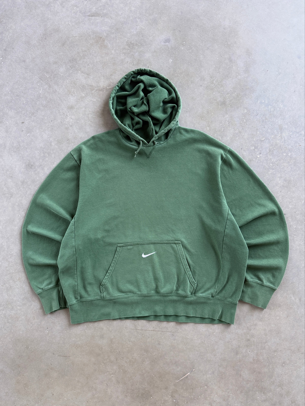 Vintage 2000s Nike Center Swoosh Hoodie (XXL)